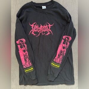 Polyphia Limited Edition Band Tee, long sleeve Size S, circa 2020